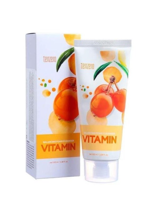 tenzero Vitamin Balancing Foam Cleanser 100ml - Image 1
